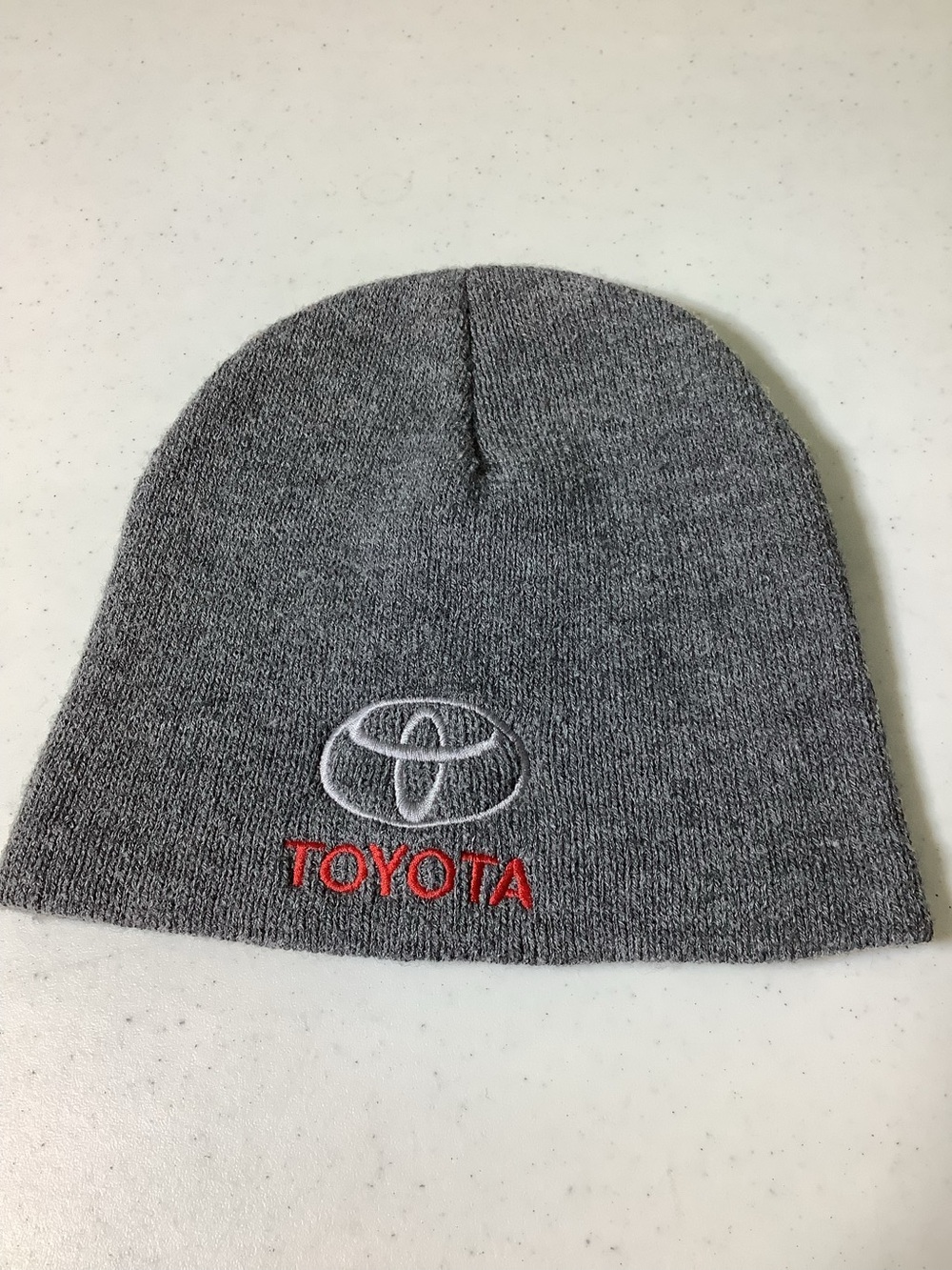 Toyota gray beanie